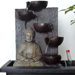 Bonsaiträd - Set om 2 - Bonsai - Höjd 25-35cm - ⌀29cm