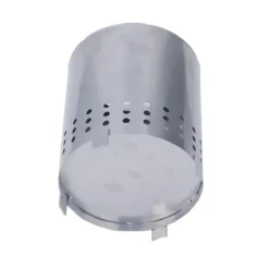 Bordsskiva rökfri bärbar eldstad för camping och innergård - järn vedeldad öppen spis med stativ