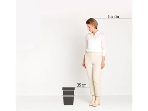 Brabantia Sort & Go, 200 mm, 249 mm, 351 mm, 800 g