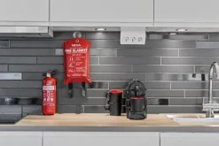 Brandfilt NEXA silikon 120x180cm röd