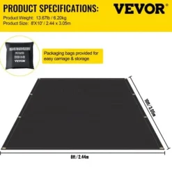 Brandfilt, 2-pack 2,4x3 m svart, glasfiber flamskyddad