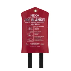 Brandfilt silikon 120x120 cm