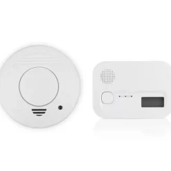 Brandsäkerhetskit Brandvarnare+Kolmonoxidlarm