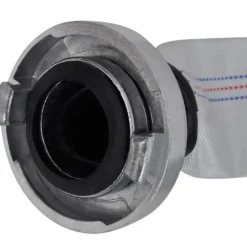 Brandslang 20 m med C-Storz-kopplingar 2 tum - Hållbar vattentransport | Färg: Röd | Storlek: 20 m