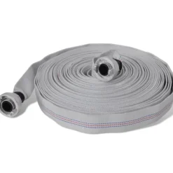 Brandslang 30 m med D-Storz-kopplingar 1 tum - Väderbeständig | Färg: Beige | Storlek: 30 m