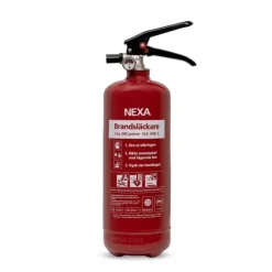 Brandsläckare NEXA 2kg pulver röd 13A