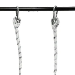 Brandstege - Repstege - Robust - 2 Krokar - Snabb Användning - För Nödutrymning - Bärbar - Mångsidig