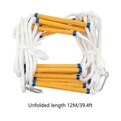 Brandstege, hög belastningskapacitet, hållbart material, idealisk för nödsituationer