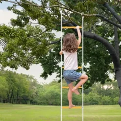 Brandstege, hög belastningskapacitet, hållbart material, idealisk för nödsituationer