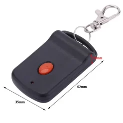 Bärbar 1-knapps garageport trådlös fjärrkontroll 315MHZ grindöppnare