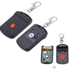 Bärbar 1-knapps garageport trådlös fjärrkontroll 315MHZ grindöppnare