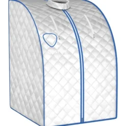 Bärbar Ångbastu, 78x87x100 cm, Silver