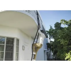 Bördstege för Barn eller Vuxna Nödstegsstege för 2-våningshus Inkl. Karbiner - ISOP