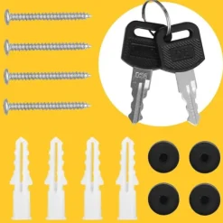 Brevlåda 34x30,5x10 cm antracit HM-861