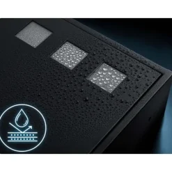 Brevlåda 39x25,5x12 cm svart HM-864