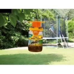 BSI - Kraftfullt geting- eller bålfångst - Professionell - Effektiv mot asiatiska bålgetingar - Naturlig och återanvändbar