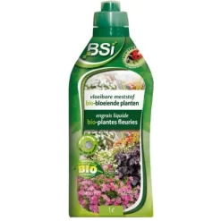BSI - Organiskt gödselmedel - Flytande - För blommande växter - Stimulerar blomning och tillväxt - Med spårämnen 1L - UAB