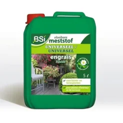 BSI - Universalgödsel - Flytande - För krukväxter eller balkong - Med spårämnen och kelater - 5L