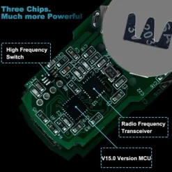 Bästa Programmerbara fjärrkontrollen 4-knapps Multi 287-868MHz
