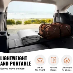 Carport ersättande kapell 10 x 20 fot, garage tält, vattentät & UV-skyddad, enkel installation med bollbyxor, vit (endast topp)