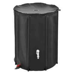 [casa.pro]® Hopfällbar regnvattentunna-500 l-80x98cm