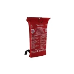 CHACON Brandfilt - Glasfiber - 120 cm - Röd