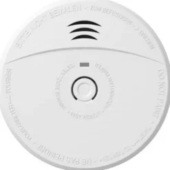 CHACON optisk rökdetektor med alkaliskt batteri - 5 år (NF)