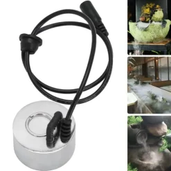 60cm Mini Mist Maker utan ljus för vattenfontän, damm, fiskakvarium, skapar atmosfär 24V
