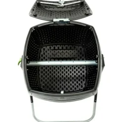 Color Baby Kapacitet För Kompostkub 189l 75x81x113 Cm Svart