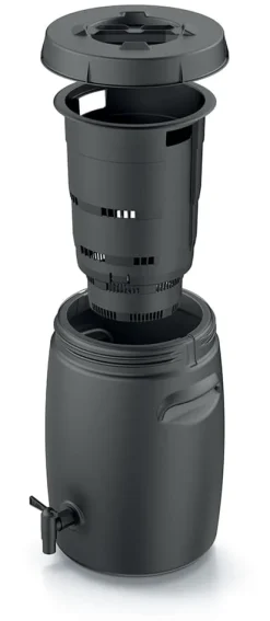 COMBIOLIQ 25L trädgårdsgödningstank med kran, svart