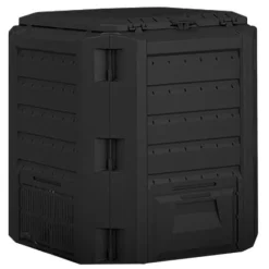 COMPOGREEN KOMPOSTBIN 380 L SVART - PP-IKST380CZ