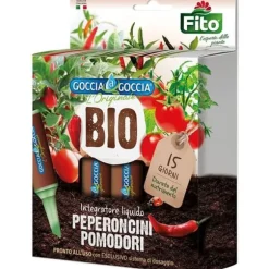CONCIME INTEGRATOR PER PEPERONCINI E POMODORI 5X32ML FITO ORGANIC