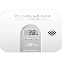 Cordes Haussicherheit CC-4100 Kolmonoxid-detektor batteri Detektering Kolmonoxid