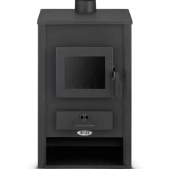 CV Vedkamin - stål - fristående - 15kw