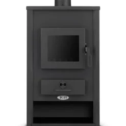 CV Vedkamin - stål - fristående - 15kw