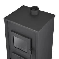 CV Vedkamin - stål - fristående - 15kw