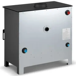 CV Vedspis - stål - fristående - 26kw