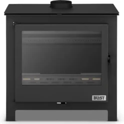 CV Vedspis - stål - fristående - 26kw