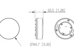 DAHUA ARD912-W2(868) trådlös översvämningsdetektor med enkelelement