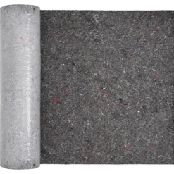 Dammmadrass Grå 1 x 25 m Polyester och Bomull