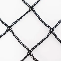 Dammnät 22 m x 20 m Svart Fiskdammsnät Bladnät Nät Fågelskyddsnät robust