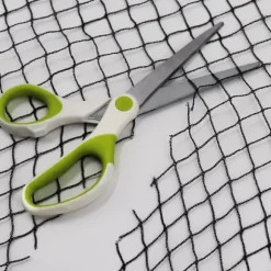 Dammnät 20 m x 12 m Svart Fiskdammsnät Bladnät Nät Fågelskyddsnät robust