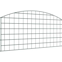 Dammskydd Set 5 pcs Grön 100 x 50 cm Stål