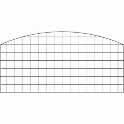 Dammskydd Set 5 pcs Grön 100 x 50 cm Stål