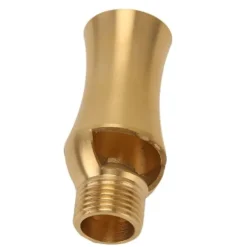 Dammspridare Vattenfontänmunstycke Koppar Istorn Kaskad Cederträ Spruthuvud För Trädgårdsdamm G1/2in Utvändig Gänga 7.1cm