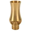 Dammsprinkler Vattenfontänmunstycke Koppar Ice Tower Cascade Cedar Sprayhuvud för trädgårdsdamm G1/2 G3/4 Universal 9,5 cm