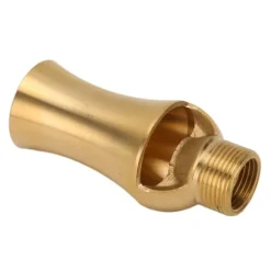 Dammsprinkler Vattenfontänmunstycke Koppar Ice Tower Cascade Cedar Sprayhuvud för trädgårdsdamm G1/2 G3/4 Universal 9,5 cm