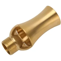 Dammsprinkler Vattenfontänmunstycke Koppar Ice Tower Cascade Cedar Sprayhuvud för trädgårdsdamm G1/2 G3/4 Universal 9,5 cm