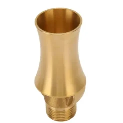 Dammsprinkler Vattenfontänmunstycke Koppar Ice Tower Cascade Cedar Sprayhuvud för trädgårdsdamm G1/2 G3/4 Universal 9,5 cm