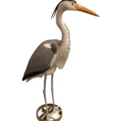 Dekorativ häger - UBBINK - Harts - Höjd 87 cm - Grå